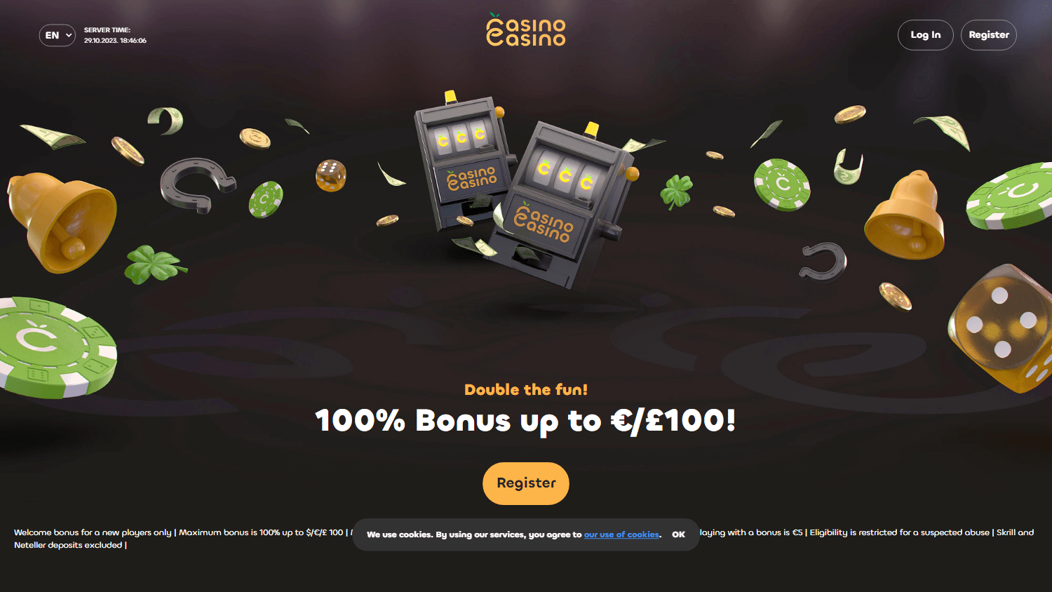 CasinoCasino.com Desktop screenshot